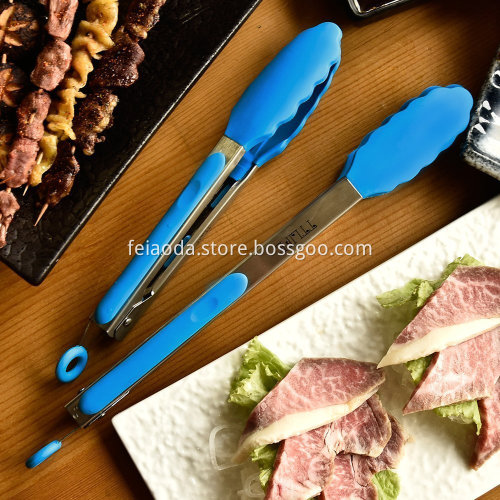 304 Stainless Steel BBQ Grill Clip Tong